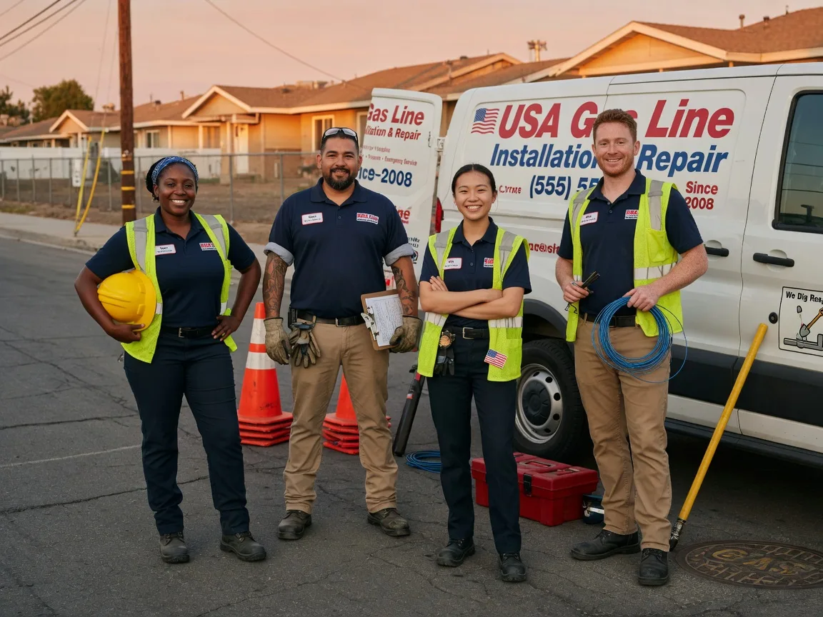 Gas Line Installation company in Sarona, WI