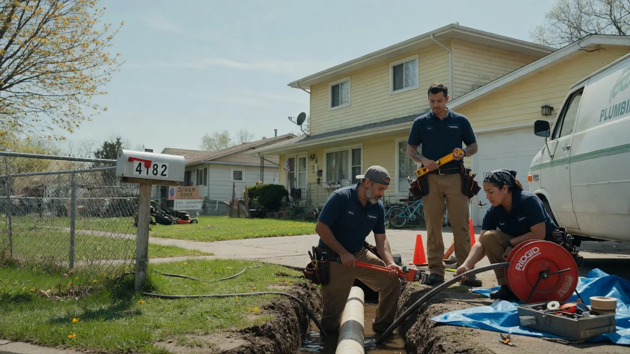 Gas Line Repair in Sarona, WI near me